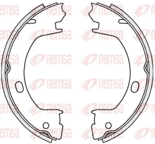 Cпирачна челюст, ръчна спирачка REMSA 4739.00