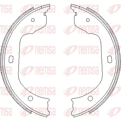 Cпирачна челюст, ръчна спирачка REMSA 4740.00