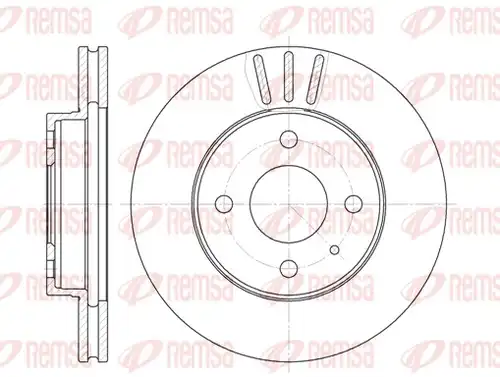 спирачен диск REMSA 6093.10