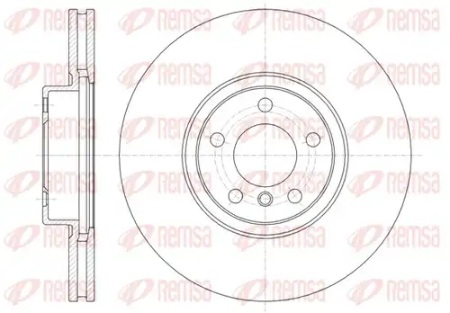 спирачен диск REMSA 61335.10