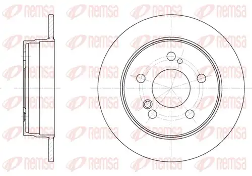 спирачен диск REMSA 6194.00