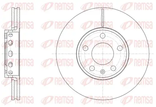 спирачен диск REMSA 6328.10