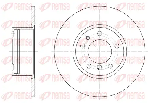 спирачен диск REMSA 6347.00