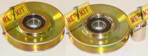 паразитна/ водеща ролка, пистов ремък REPKIT RKT1753