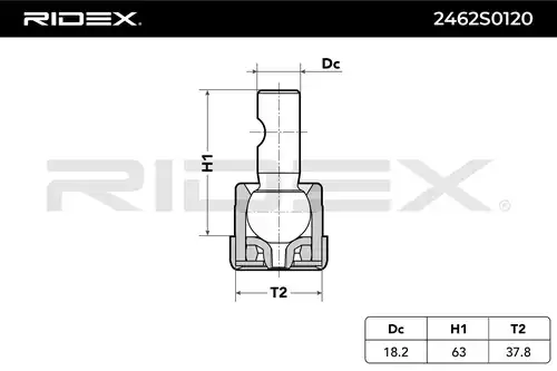 Шарнири RIDEX 2462S0120