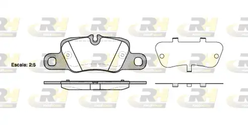 накладки ROADHOUSE 21401.00