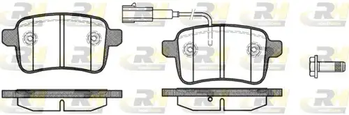 накладки ROADHOUSE 21450.02