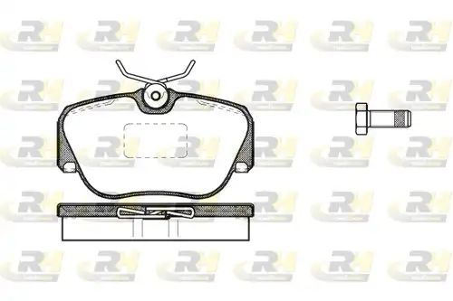 накладки ROADHOUSE 2284.00