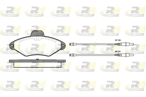 накладки ROADHOUSE 2438.04