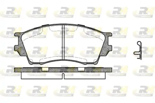 накладки ROADHOUSE 2491.00