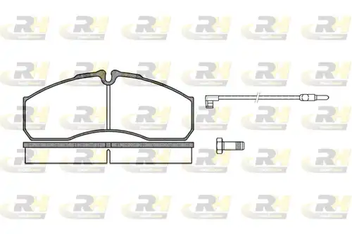 накладки ROADHOUSE 2651.12