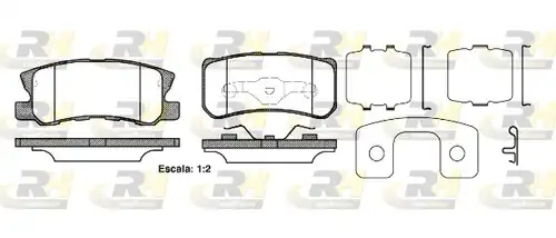 накладки ROADHOUSE 2803.22