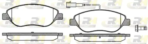 накладки ROADHOUSE 2860.02