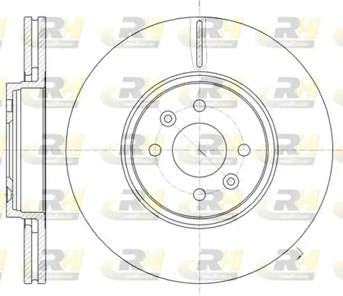 спирачен диск ROADHOUSE 61049.10