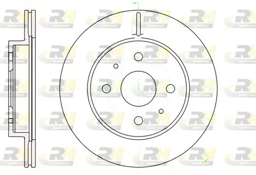 спирачен диск ROADHOUSE 61190.10