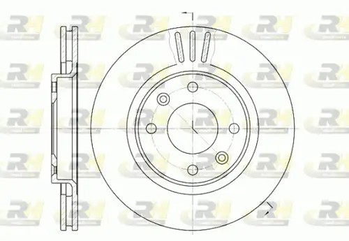 спирачен диск ROADHOUSE 6603.10