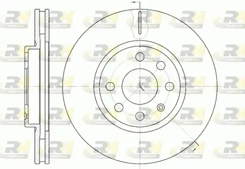 спирачен диск ROADHOUSE 6611.10