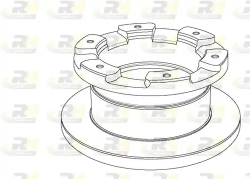 спирачен диск ROADHOUSE NSX1181.10