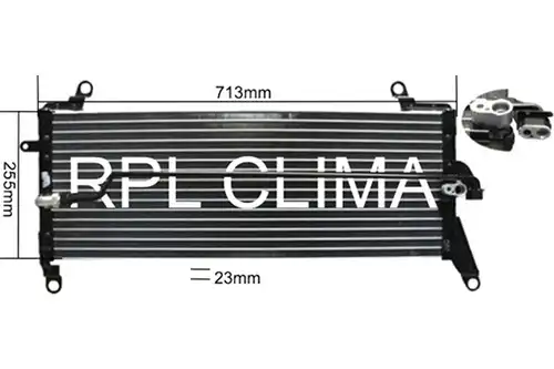 кондензатор, климатизация RPL QUALITY APCDFT0011