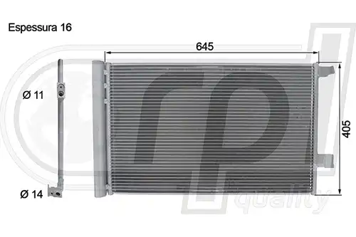 кондензатор, климатизация RPL QUALITY APCDJG5020