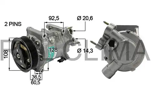 компресор за климатик RPL QUALITY APCOCI0071