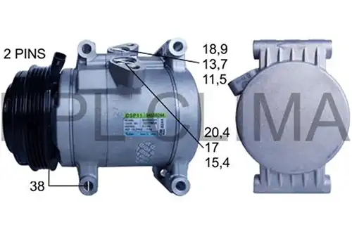 компресор за климатик RPL QUALITY APCODW0024