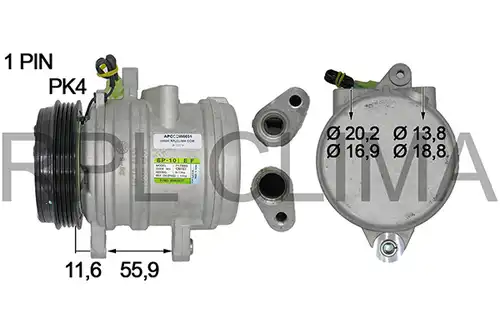 компресор за климатик RPL QUALITY APCODW0031