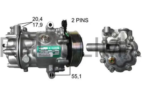 компресор за климатик RPL QUALITY APCOFD5060