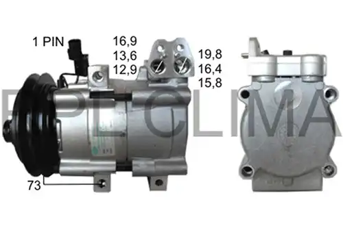 компресор за климатик RPL QUALITY APCOHY5015