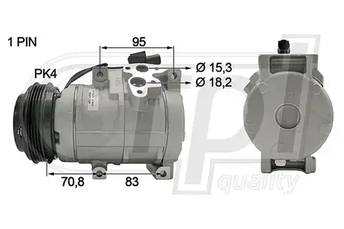 компресор за климатик RPL QUALITY APCOKI5028