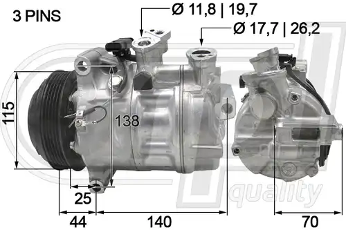 компресор за климатик RPL QUALITY APCOMB5114