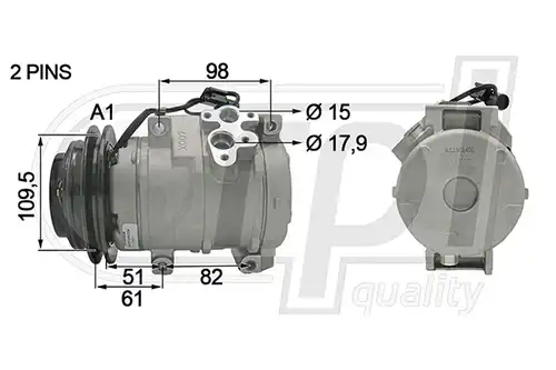 компресор за климатик RPL QUALITY APCOMI5030