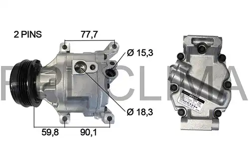 компресор за климатик RPL QUALITY APCOMZ0024