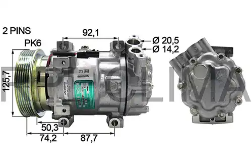 компресор за климатик RPL QUALITY APCONI0058