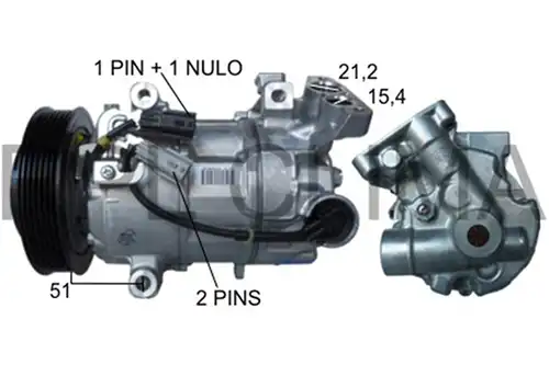 компресор за климатик RPL QUALITY APCONI0068