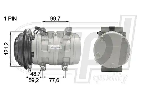 компресор за климатик RPL QUALITY APCOPR5001