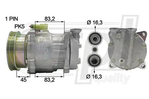 компресор за климатик RPL QUALITY APCORO5003