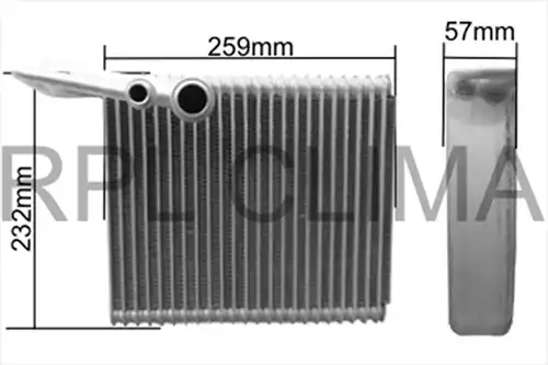 изпарител, климатична система RPL QUALITY APEVVO0016