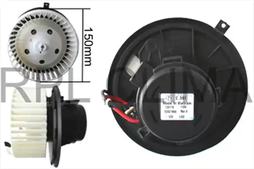 електромотор, вентилатор вътрешно пространство RPL QUALITY APVTAR0008