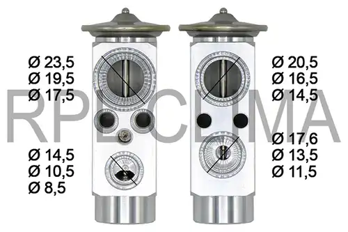 впръскваща дюза, разширителен клапан RPL QUALITY APVXMB0011