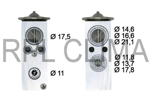 впръскваща дюза, разширителен клапан RPL QUALITY APVXRE0002