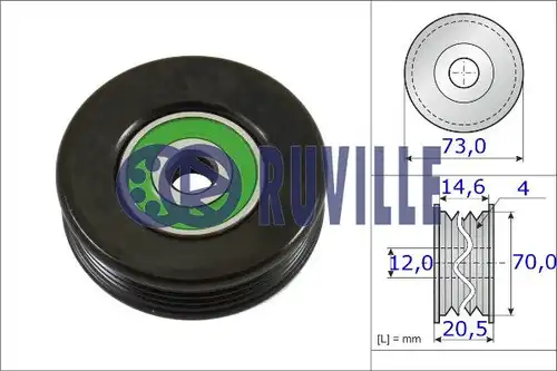 водна помпа, охлаждане на двигателя RUVILLE 56984