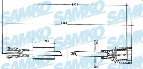 ос на тахографа SAMKO C0053SP