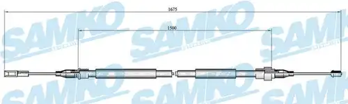 жило за ръчна спирачка SAMKO C0057B