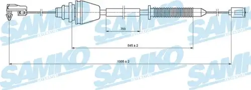 жило за газ SAMKO C0148A