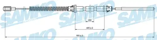 жило за ръчна спирачка SAMKO C0574B