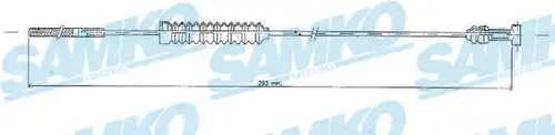 жило за ръчна спирачка SAMKO C0869B