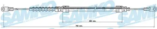 жило за ръчна спирачка SAMKO C0909B