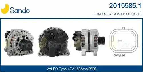 генератор SANDO 2015585.1