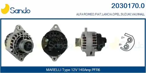 генератор SANDO 2030170.0